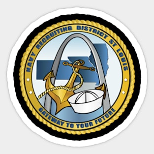 Navy-Recruiting-District-St Louis Sticker